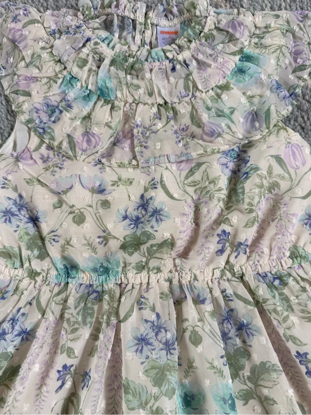 Gymboree Floral Ruffle Dress